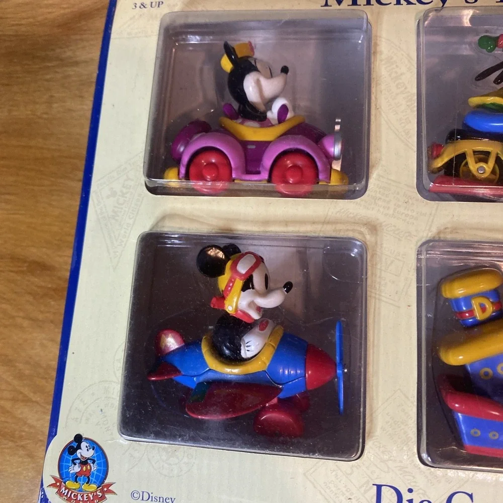 Disney Mickey's Transport‎ Set No. 26006 Die cast metal toys Sealed Box Wear